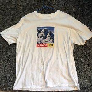 Supreme north face tee
